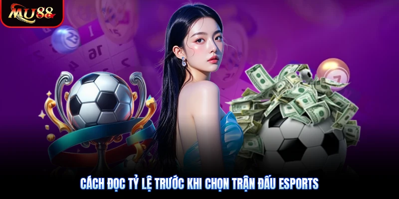 Cách đọc tỷ lệ trước khi chọn trận đấu Esports