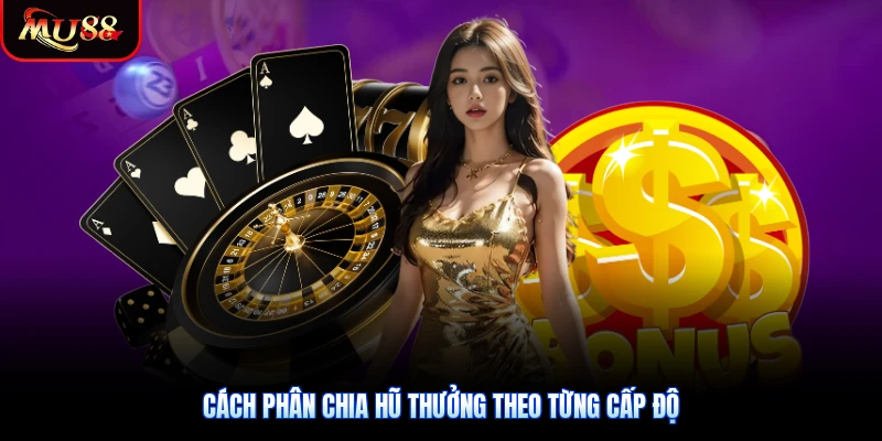 Cách phân chia hũ thưởng theo từng cấp độ