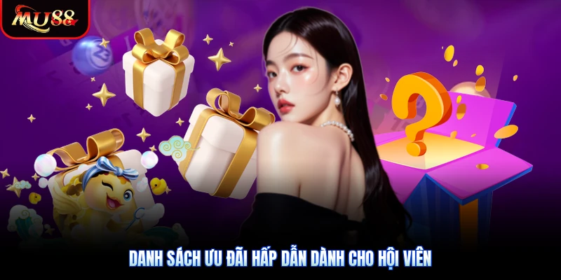 Danh sách ưu đãi hấp dẫn dành cho hội viên