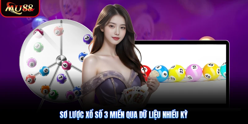Sơ lược xổ số 3 miền qua dữ liệu nhiều kỳ